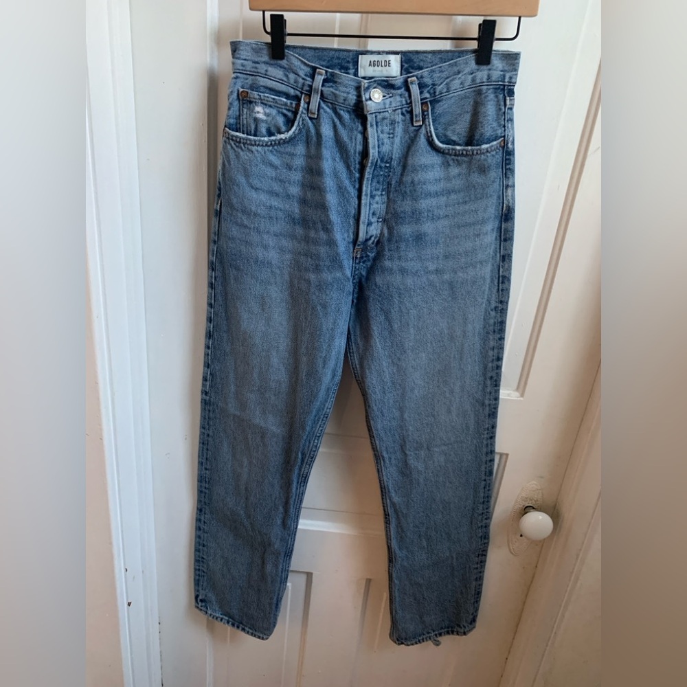 Agolde 90’s Pinch Straight Leg Jeans Size 27 - Picture 3 of 7